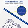 Avery Arched Rectangle Integrated Cards, Matte White, 100/Pack (19479399687)~#|#~34E387D1-B5B9-4655-914F39034323CBD1_sc7