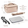 Bentgo Heat Electric Insulated Lunch Bag, Sand (BGHEATBG-SD)~#|#~34E77BDB-23EE-4860-B9CB8EB40578E986_sc7