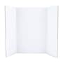 Staples Double Ply Tri-Fold Presentation Board, 36" x 48", Corrugated, White, (22501-3648T12)~#|#~34F1A22A-6E7F-42C5-A7BC05765EFF43EB_sc7