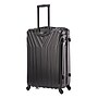 InUSA Vasty 3-Piece Hardside Spinner Luggage Set, TSA Checkpoint Friendly, Black (IUVASSML-BLK)~#|#~34F61155-EAA8-46FB-922780A827A9407B_sc7