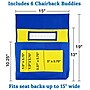 Carson Dellosa Education Yellow and Blue Chairback Buddy, 6 Pack ~#|#~34F8BF5D-3F4F-4087-81D72908F94C1B92_sc7