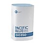 Pacific Blue Select Poly Cleaning Wipers, 10.25" x 9.5", Blue, 250 Wipers/Box, 9/Carton (350)~#|#~34FF3A4F-F9AD-4E1D-A151CDA44E39DF16_sc7