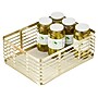 mDesign Steel Organizer, Soft Brass/Natural (25946) ~#|#~3508470A-1093-4A56-89874D28BFB08753_sc7