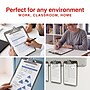 Staples Plastic Clipboard, Smoke, Letter Size – Durable Office Clipboard~#|#~350A2A69-D1AC-4B13-AC76CF84FB685030_sc7