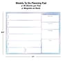 Global Printed Products Weekly To-Do List and Planning Pad, 8.5" x 11", Multicolored, 60 Sheets/Pad (PAD-8511TD-04)~#|#~350B69BB-9EF0-44C1-B100C62349B5E224_sc7