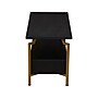 Household Essentials Crown Console TV Stand, Screens up to 50", Black Oak/Gold (8241-1)~#|#~350C50AA-E5A0-4853-A18036D3EB06887E_sc7