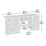 Sauder Select Craft/Sewing Cart, Soft White (414873)~#|#~350ED5BE-61F3-4246-8354B78A3A44BFEC_sc7