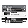 Winsor & Newton Promarker Dual-Tip Alcohol Based Marker, Black + Blender, 2/Pack (WNX0290148)~#|#~350FA712-B65A-4942-A1EA73155AB1D4EC_sc7