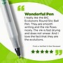 BIC Ecolutions Round Stic Ballpoint Pens, Medium Point, Blue Ink, 50/Pack (GSME509-BLU)~#|#~35113A37-EFF2-4A75-8C5999D2196273C2_sc7