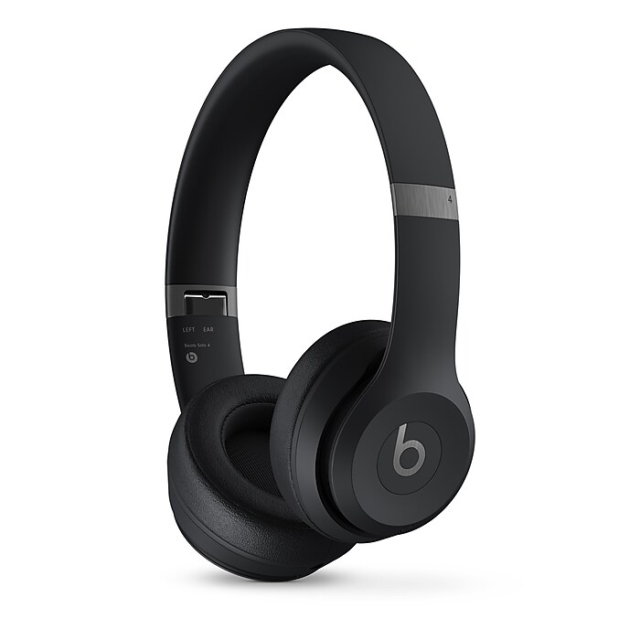 Beats Solo 4 Wireless Bluetooth On-Ear Headphones, Matte Black