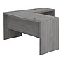 Bush Business Furniture Echo 60"W L Shaped Bow Front Desk, Modern Gray (ECH025MG)~#|#~35165F7A-3D4C-44F4-8BA667D6F6B6827C_sc7