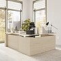 Bush Business Furniture Stratus 60"W Electric L-Shaped Adjustable Standing Desk, Natural Elm (SUT013NE)~#|#~351E237D-22F9-40BC-B1B165636E0A0278_sc7