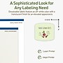 Avery Dissolvable Square Multipurpose Labels, 2" x 2-3/16", Off-white, 120/Pack (94124)~#|#~35203145-E185-41AA-9165AD53CEB41FF4_sc7