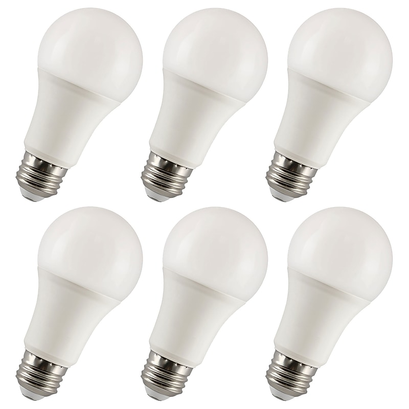 Viribright 4/8/12 Watts Daylight 3-Way LED Household Bulb, 6/Box (450104-ES) image 1