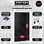 Triton Products LocBoard 24" x 42" x 9/16" Steel Square Hole Pegboards, 2/Set (LB2-BK)~#|#~3524F062-0EE1-4095-9B0474EF7F459DB0_sc7