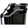 Household Essentials 3-Section Laundry Sorter with Wheels, Metal, Silver (HH9117)~#|#~35264CDB-34F0-410E-80951E5A14B24713_sc7