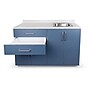 Viva Comfort 36.32'' H x 48" L Medical Cabinet with Right Sink, 4-Doors, 2-Drawers, Blueberry (902BASE48RSBL)~#|#~352828E5-1878-4ADD-9B1342A3A88E3429_sc7