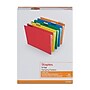 Staples® Heavy Duty Bright Colored Hanging File Folders, 1/5-Cut Tab, Letter Size, Assorted Colors, 25/Box (ST875411-CC)~#|#~3528D7E4-9A52-42AF-A2B465089FFCACD9_sc7