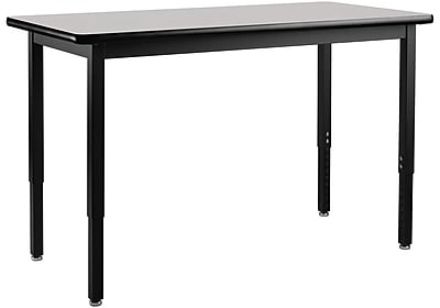 NPS HD Series Height Adjustable Heavy Duty Steel Table