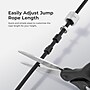 Sunny Health & Fitness Weighted Jump Rope, Black (SF-JR03-BK)~#|#~352A4019-52D9-4103-8F2B8B482A9196F8_sc7