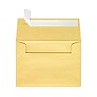 LUX Moistenable Glue A1 Invitation Envelope, 3 5/8" x 5 1/8", Gold Metallic, 250/Box (5365-07-250)~#|#~352DD195-7628-4659-8D717F33870DAFD5_sc7