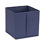 Household Essentials 11" x 11" Bin Storage, Navy, 6/Set (330-1)~#|#~352FC9FC-FB4C-4EEE-902822057304D0B9_sc7