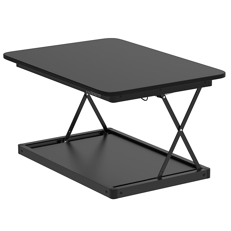 Uncaged Ergonomics CHANGEdesk 3"-14" Metal Adjustable Desk Riser, Black (CDMM-B) image 1
