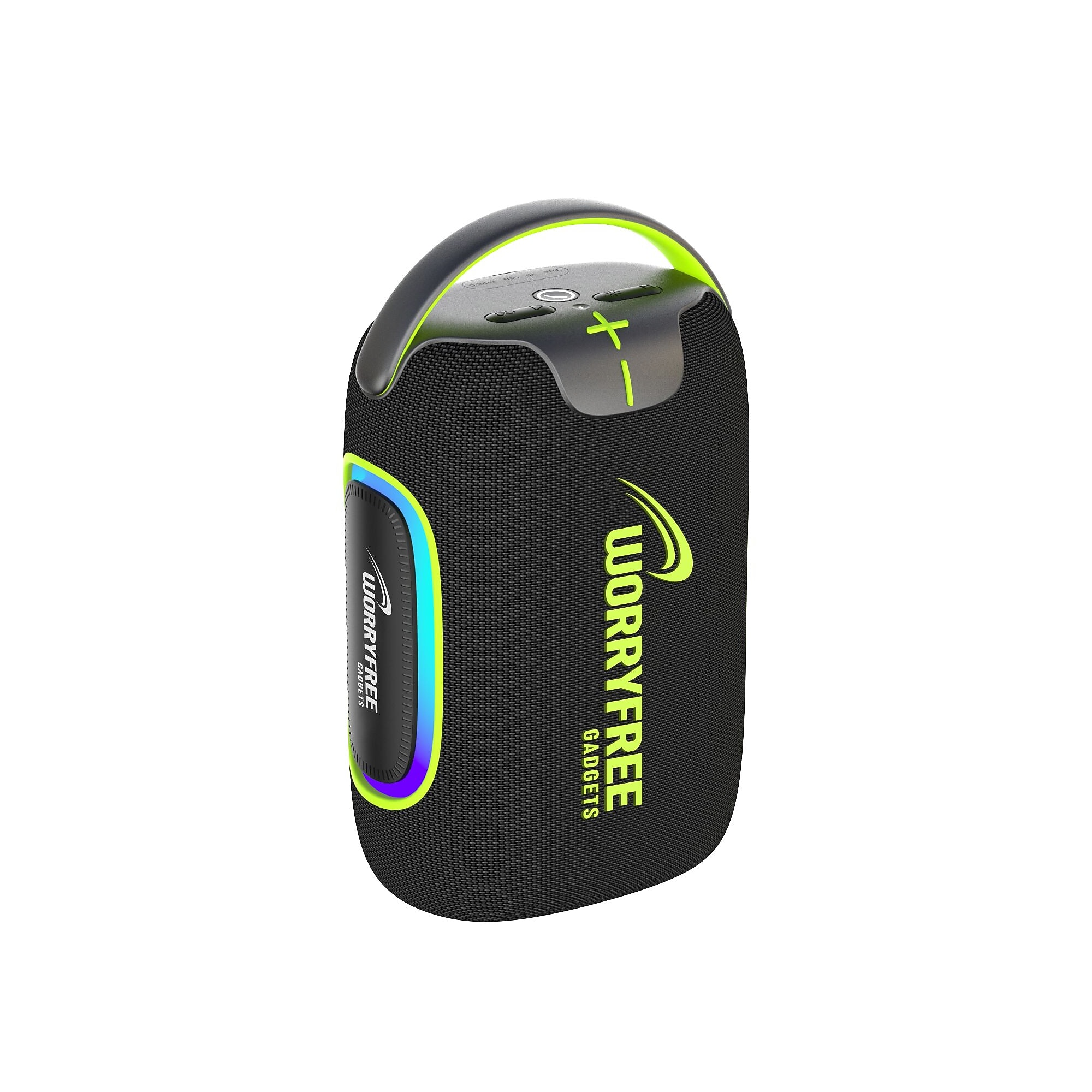 Worryfree Gadgets 50W Wireless Bluetooth Speaker with RGB Lights & Carry Handle, Black (WH59-BLK) Sansujyuku sansujyuku.com
