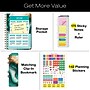 2027 Excello Brands 7.8" x 9" Weekly & Monthly Standard Planner, Paperboard Cover, Teal Gold Marble (FSHN-CY27-79-54)~#|#~353590A0-D028-41A0-9C15403D0C2D78F0_sc7