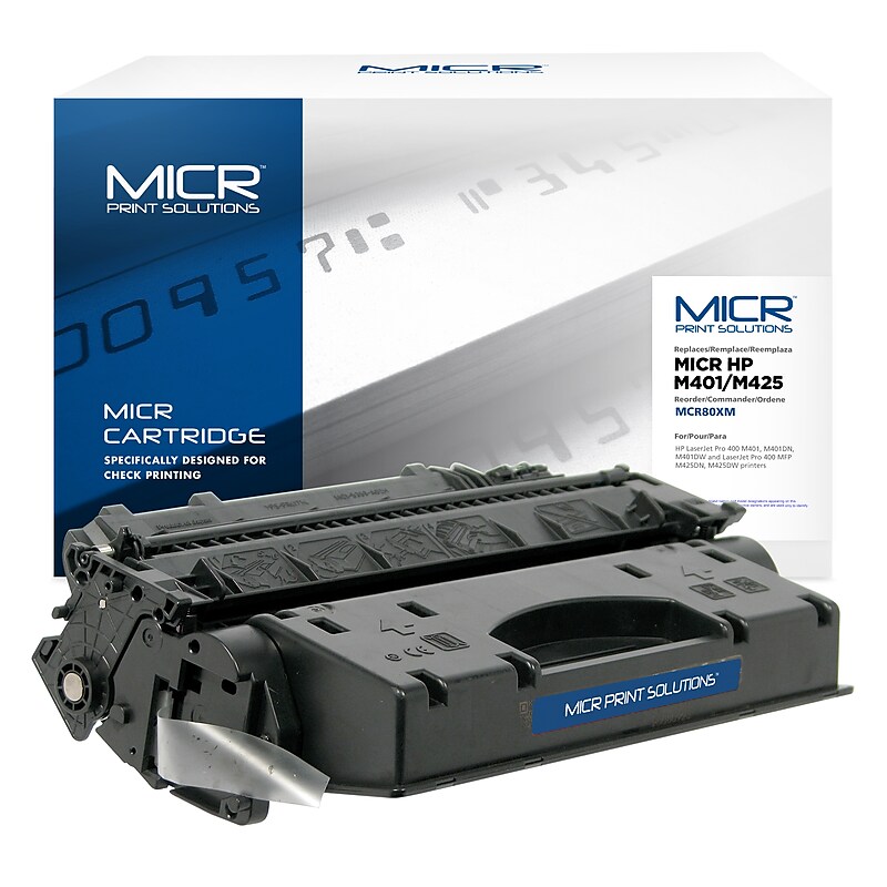 MICR Print Solutions Compatible Black High Yield Toner Cartridge Replacement for HP CF280X image 1
