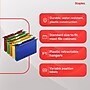 Staples® Hanging File Folder, 3.5" Expansion, Letter Size, Assorted, 5/Pack (TR36330/36330)~#|#~3536AD92-0C3A-448B-B8142B194D668063_sc7