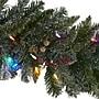 Nearly Natural Flocked Artificial Christmas Garland and Berries, 6' (4462)~#|#~35384A07-60C7-4277-8E11B216849DE2D7_sc7