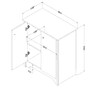 South Shore Vito Small 2-Door Storage Cabinet, Pure Black (10329)~#|#~35391A28-5E66-43CF-B937F0DCDC65E5AD_sc7