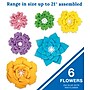 Carson Dellosa Creatively Inspired Paper Flower 3D Decorations, 6/Pack (107010)~#|#~353E3385-D289-423B-8BEEA99B87E25FFF_sc7