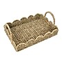 Household Essentials Seagrass Tray with Scalloped Edge (HHML-6670)~#|#~35430970-DBF0-4366-A5FACBC64C70B212_sc7