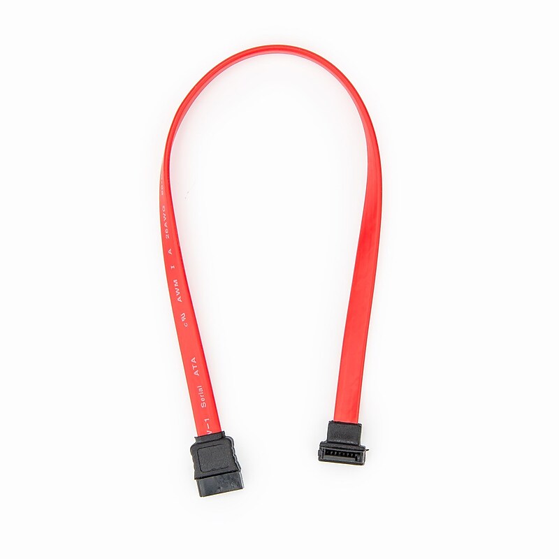 Rocstor Premium 1ft Cable, Female to Female, Red (Y10C861-RD) image 1