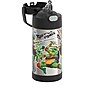 Thermos FUNtainer Teenage Mutant Ninja Turtles Stainless Steel Vacuum Insulated Water Bottle, 12 oz., Black (EAF4103NT6)~#|#~354861A0-9F69-4908-96A428C4F10F0C1B_sc7
