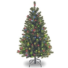 National Tree Company 4' Pre-Lit Dunhill Fir Artificial Christmas
