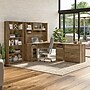 Bush Furniture Cabot 60"W Wood L-Shaped Computer Desk, Reclaimed Pine (WC31530K)~#|#~354B9FCC-991F-4D69-8BB124BC623D52F0_sc7
