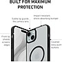 PEEL Bumper Series MagSafe Phone Case for iPhone 15 Plus Case, Shock Absorbing, Black (I15 PLUS BUMPER BLAC)~#|#~354C6A1E-01C3-468F-A44A30D4CC6D12EB_sc7