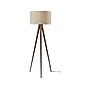 Adesso Director 60.25" Walnut Floor Lamp with Off-White Drum Shade (6424-15)~#|#~355A2FB4-BBEF-4D86-B2BE767C53DB35A6_sc7