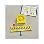 hand2mind NumberLine Clock Mini Student Clock, Yellow, 6/Set (92287)~#|#~355D4471-21DF-481E-9F3436580DCFEF44_sc7