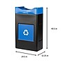 Commercial Zone Avante Polyethylene Recycling Bin, 30 Gallon, Black (7873S104A)~#|#~355E60A0-69E8-46E7-B605F2C38B31E913_sc7