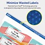Avery TrueBlock Laser/Inkjet Rectangle Multipurpose Labels, 1.25" x 3.75", White, 600/Box (94228)~#|#~355E9DB9-0127-4BBC-83F03759FDBA153A_sc7