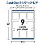 Avery Square Business Cards, Matte White, 90/Pack (19479370869)~#|#~355F2D7F-39BC-4721-85FC9588B06D816E_sc7