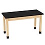Diversified Woodcrafts Perpetulab Rectangular Science Lab Table, 48" x 24", Oak (P710LBBK30N)~#|#~356440DF-0E67-46B5-9502144D4B4C1A88_sc7
