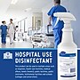 Diversey Virex TB Disinfectant Cleaner, RTU, Lemon Scent, 32 oz., 12/Carton (04743.)~#|#~35696D67-D341-41DE-963BEB661F844AA6_sc7