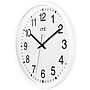 Infinity Instruments Obsidian ITC 14" Quartz Wall Clock, Plastic Case, Battery Powered (12830WH-830)~#|#~356BBDA9-AD91-4B04-B468F6F273C6B672_sc7