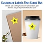 Avery Burst Multipurpose Labels, 2-1/4" x 2-3/8", Neon Yellow, 120/Pack (94611)~#|#~356D9B37-4C16-43BC-9F088A6D54167F07_sc7