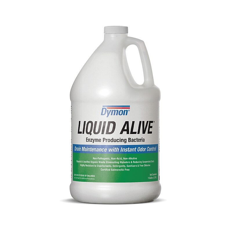 LIQUID ALIVE Odor Digestant Enzyme Multi-Surface and Drain Cleaner 32 oz, 4/Carton (33601) image 1